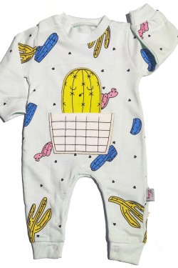 Kaktüs İşlemeli Tulum