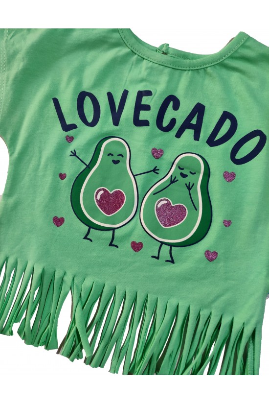 Avakado Baskılı Üçlü Takım Avakado Baskılı Üçlü Takım