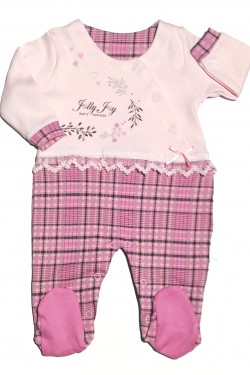 Yaprak Baskılı Kız Tulum