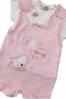 Balon İşlemeli Badi ve Çoraplı Tulum Balon İşlemeli Badi ve Çoraplı Tulum