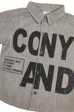 Cony And Baskılı Gömlekli Takım Cony And Baskılı Gömlekli Takım