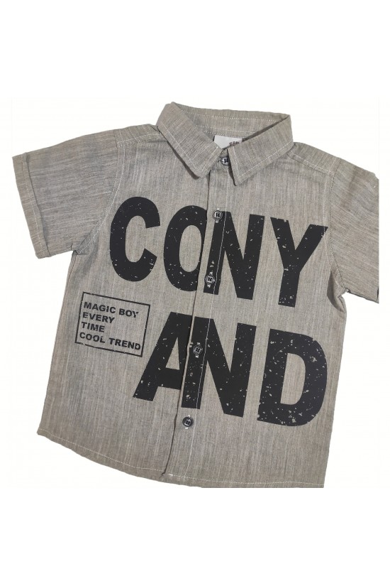 Cony And Baskılı Gömlekli Takım Cony And Baskılı Gömlekli Takım