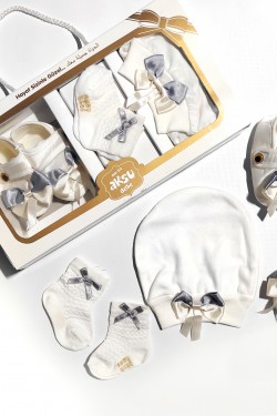 Papyon İşlemeli 3' lü Patik Papyon İşlemeli 3' lü Patik