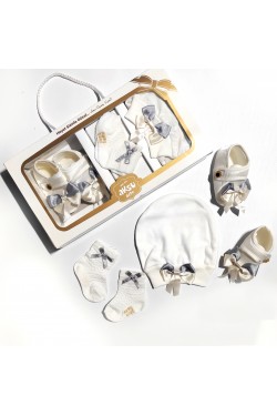 Papyon İşlemeli 3' lü Patik