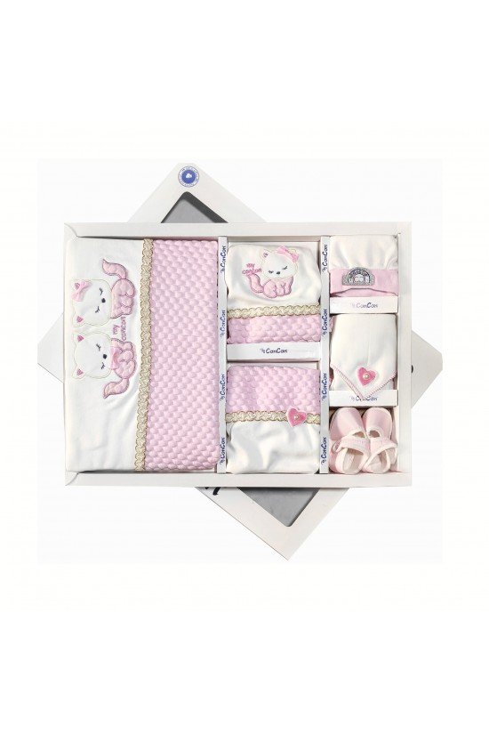 Kedi İşlemeli 10' lu Hastane Çıkışı Kedi İşlemeli 10' lu Hastane Çıkışı