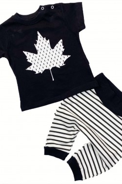 Yaprak Desenli İkili Takım