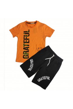 Grateful Baskılı İkili Takım