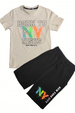 New York Baskılı İkili Takım New York Baskılı İkili Takım