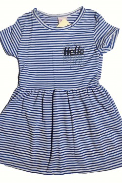 Hello Baskılı Elbise