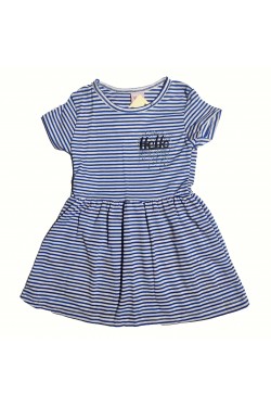 Hello Baskılı Elbise