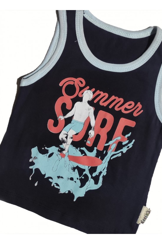 Summer Surf Baskılı İkili Takım Summer Surf Baskılı İkili Takım