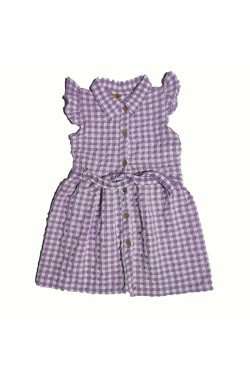 Düğme Detaylı Elbise