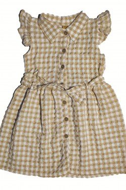 Düğme Detaylı Elbise Düğme Detaylı Elbise