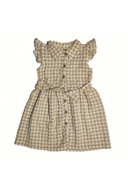 Düğme Detaylı Elbise