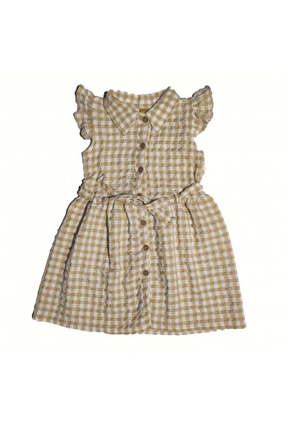 Düğme Detaylı Elbise Düğme Detaylı Elbise