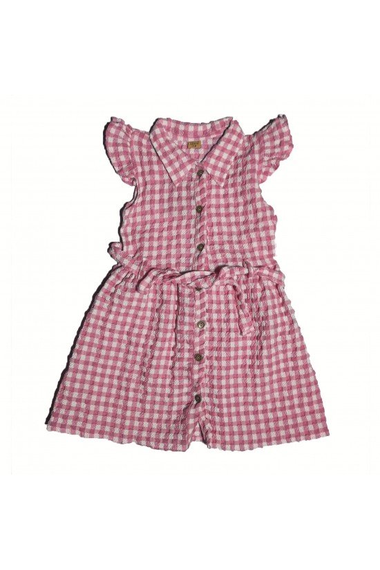 Düğme Detaylı Elbise Düğme Detaylı Elbise