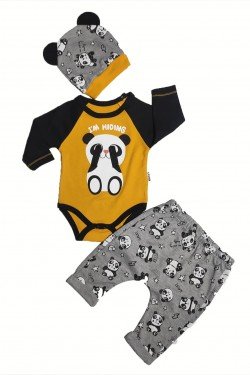 Panda Baskılı Takım