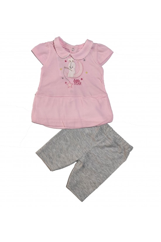 Yakalı Ay İşlemeli Takım Yakalı Ay İşlemeli Takım