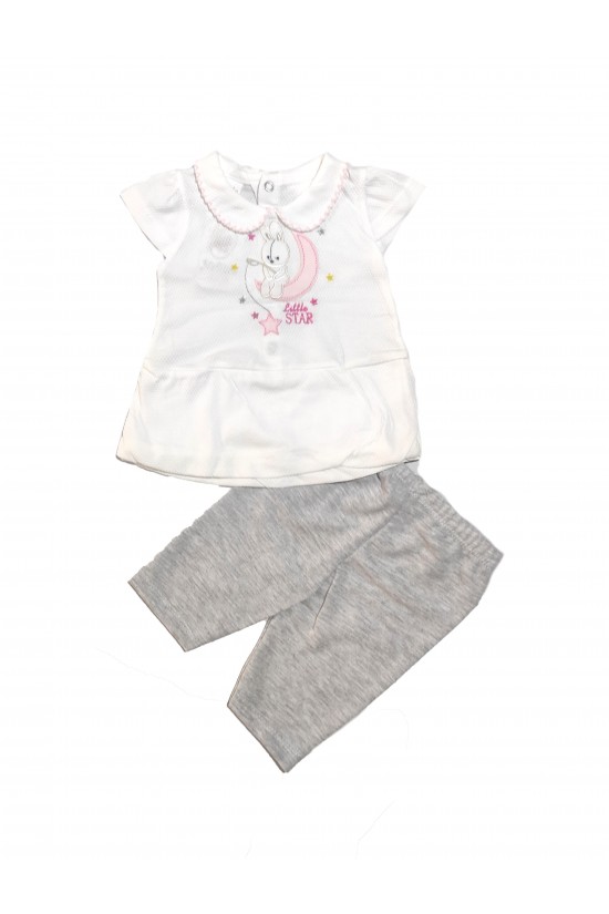 Yakalı Ay İşlemeli Takım Yakalı Ay İşlemeli Takım