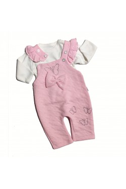 Kelebek İşlemeli Badili Tulum