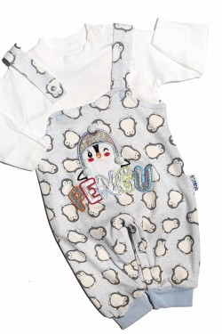 Badili Penguen İşlemeli Tulum