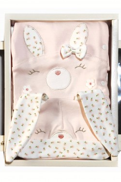 Sevimli Tavşan İşlemeli 5'li Hastane Çıkışı Sevimli Tavşan İşlemeli 5'li Hastane Çıkışı