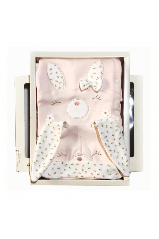 Sevimli Tavşan İşlemeli 5'li Hastane Çıkışı Sevimli Tavşan İşlemeli 5'li Hastane Çıkışı