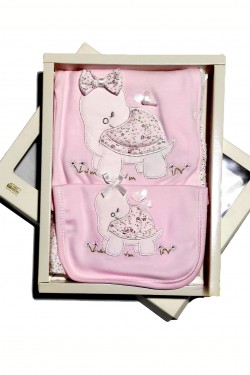 Kaplumbağa İşlemeli 5' li Hastane Çıkışı Kaplumbağa İşlemeli 5' li Hastane Çıkışı