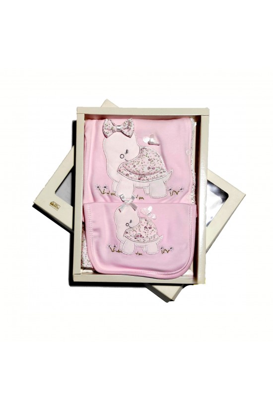 Kaplumbağa İşlemeli 5' li Hastane Çıkışı Kaplumbağa İşlemeli 5' li Hastane Çıkışı