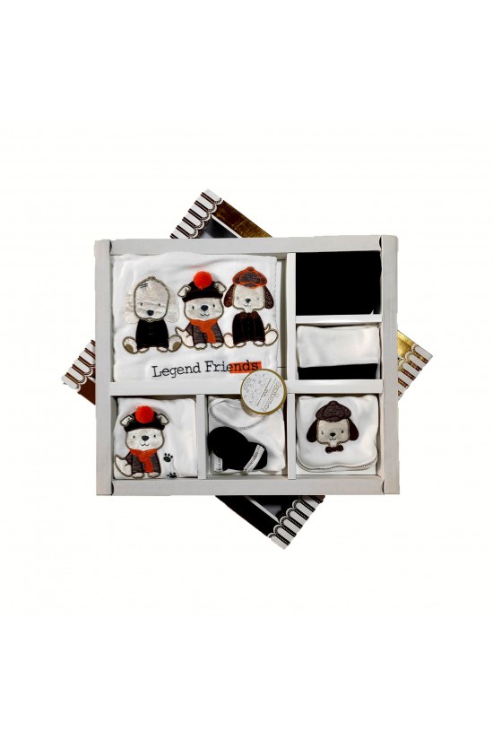 Sevimli Köpek İşlemeli 10' lu Hastane Çıkışı Sevimli Köpek İşlemeli 10' lu Hastane Çıkışı